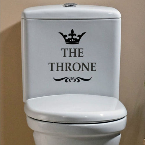 THE THRONE Toilet Decal