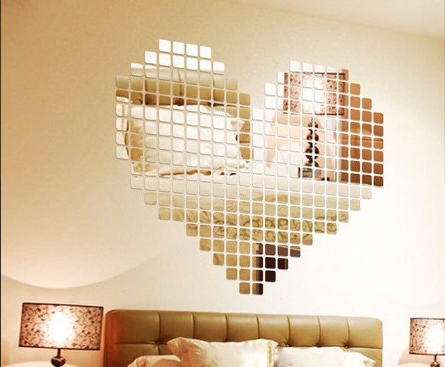 Mirrored Decorative Wall Sticker