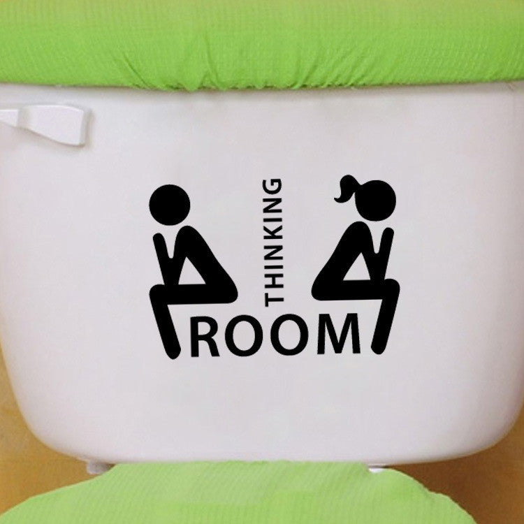 Thinking Room Toilet Decal