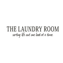 Sorting Life Out Laundry Room Decal