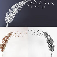 Beautiful Feather Into Birds