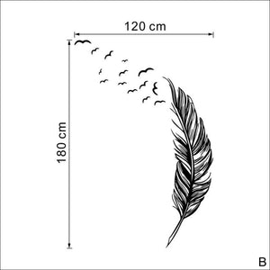 Beautiful Feather Into Birds