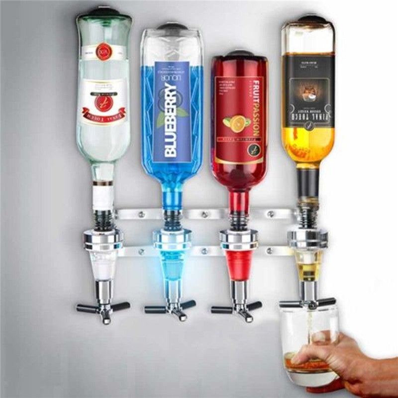 Bar Liquor Dispenser Wall Mounted