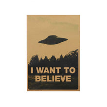 I Want To Believe Wall Canvas