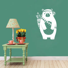 Tribal Bear Wall Decal