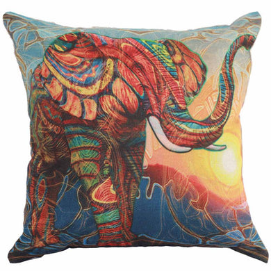 Never Forgets Elephant Pillow Case Cushion Cover