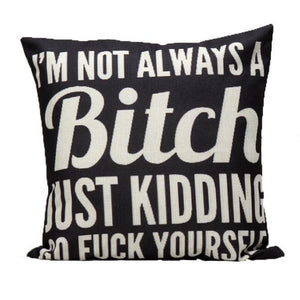 Sassy Pillow Case Cushion Cover