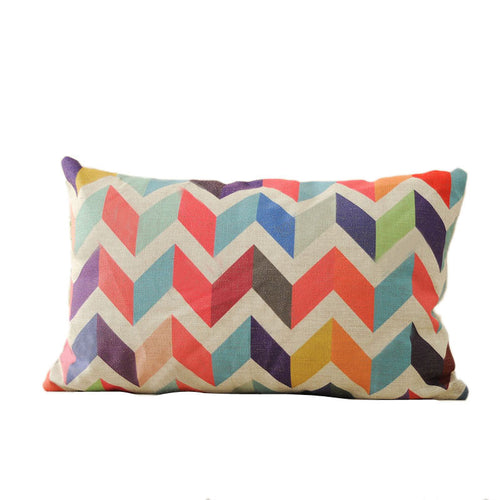 Geometric Pillow Case Cushion Cover