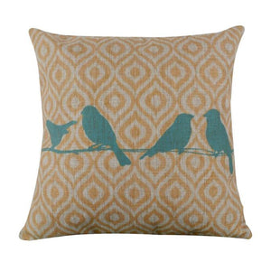 Birds On A Wire Pillow Case Cushion Cover