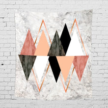 Nordic Geometric Wall Tapestry
