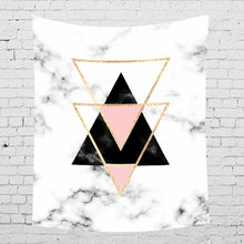 Nordic Geometric Wall Tapestry