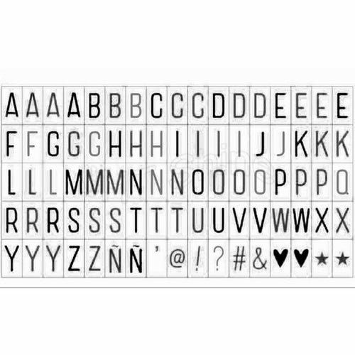 Express Yourself Light Box - Black Letters