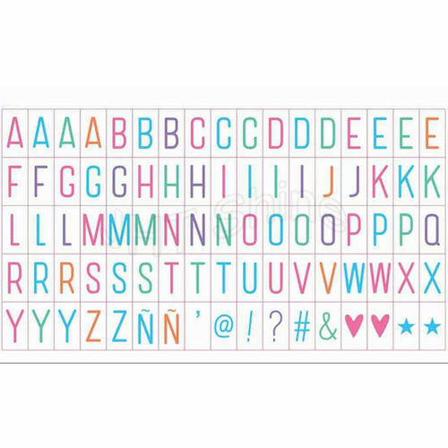 Express Yourself Light Box - Colorful Letters