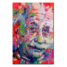 Einstein Street Graffiti Canvas