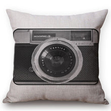 Vintage Camera Cushion Cover