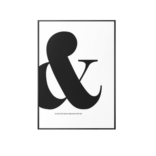 Ampersand Canvas