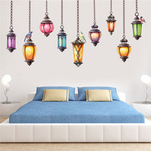 Funky String Light Wall Decal