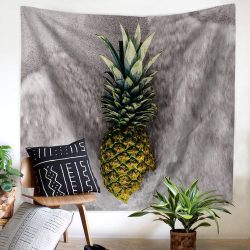 Pineapple Printed Tapestry