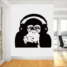 Thinking Gorilla Wall Decal