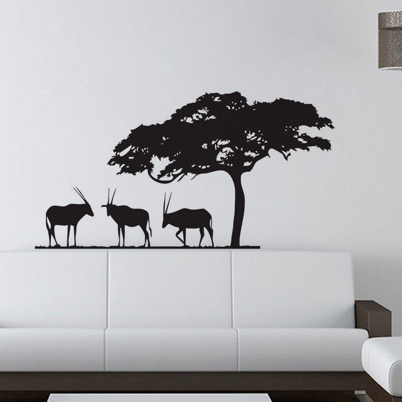 African Safari Wall Decal