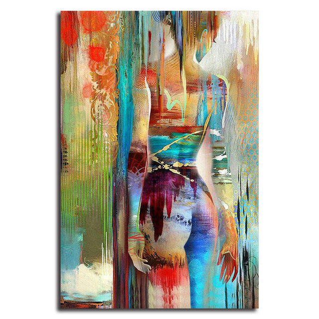 Beautiful Aura Modern Contemporary Wall Canvas