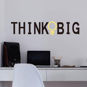 Think Big Wall Decal