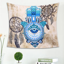 Buddhist Handprints Wall Tapestry