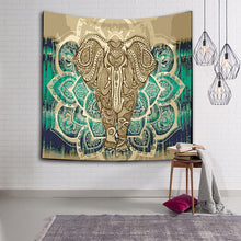 Hippie Elephant Tapestry