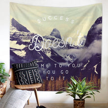 Adventure Begins Wall Tapestry