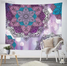 Lotus Floral Bohemian Tapestry