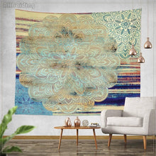 Lotus Floral Bohemian Tapestry