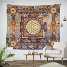 Lotus Floral Bohemian Tapestry