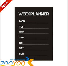 Chalkboard Week Planner